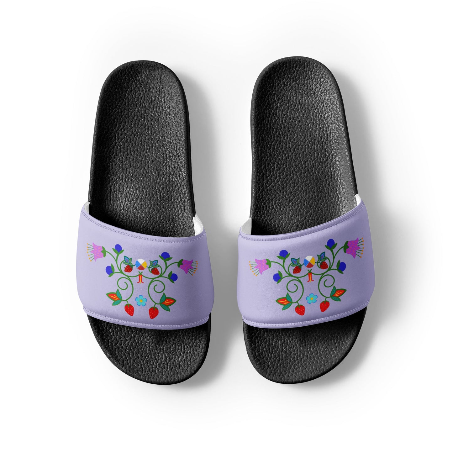 Women's Nêhiyaw slides - Nikikw Designs