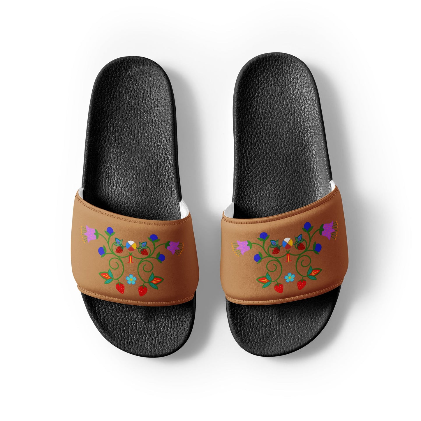 Women's Nêhiyaw slides - Nikikw Designs