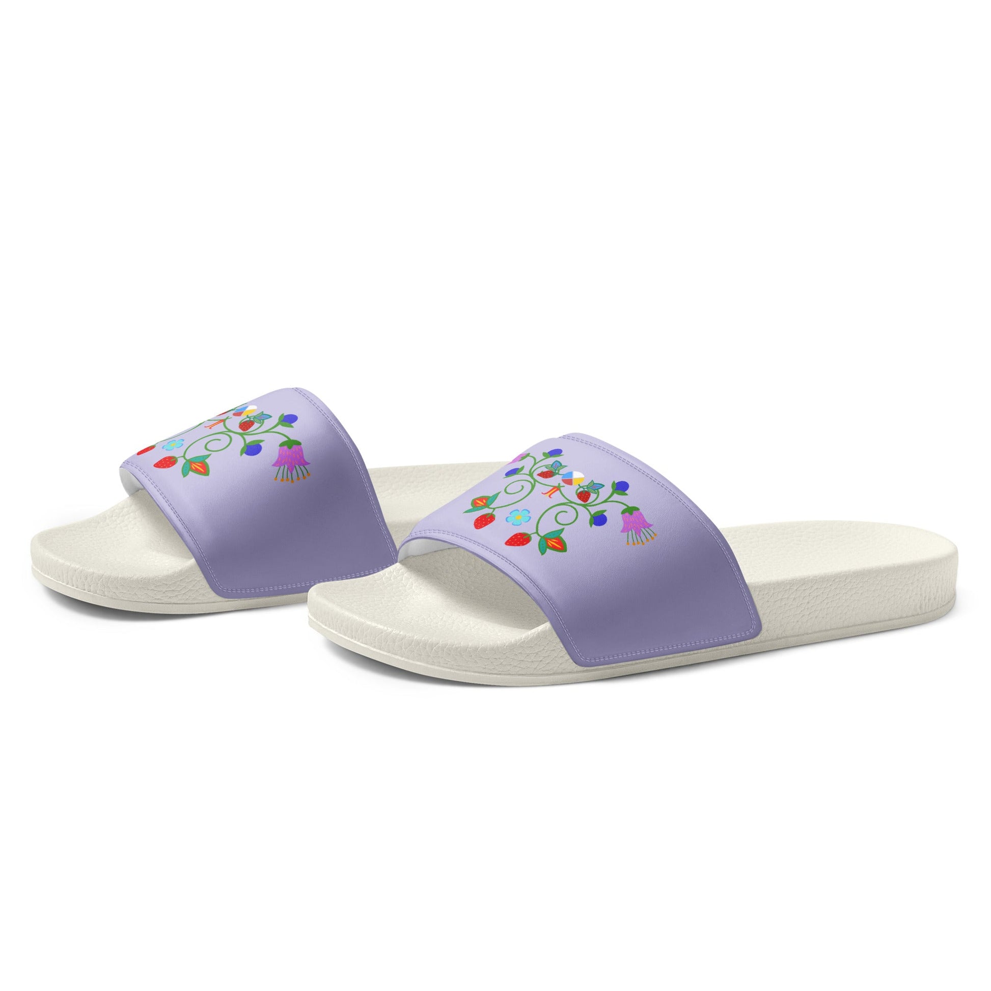 Women's Nêhiyaw slides - Nikikw Designs