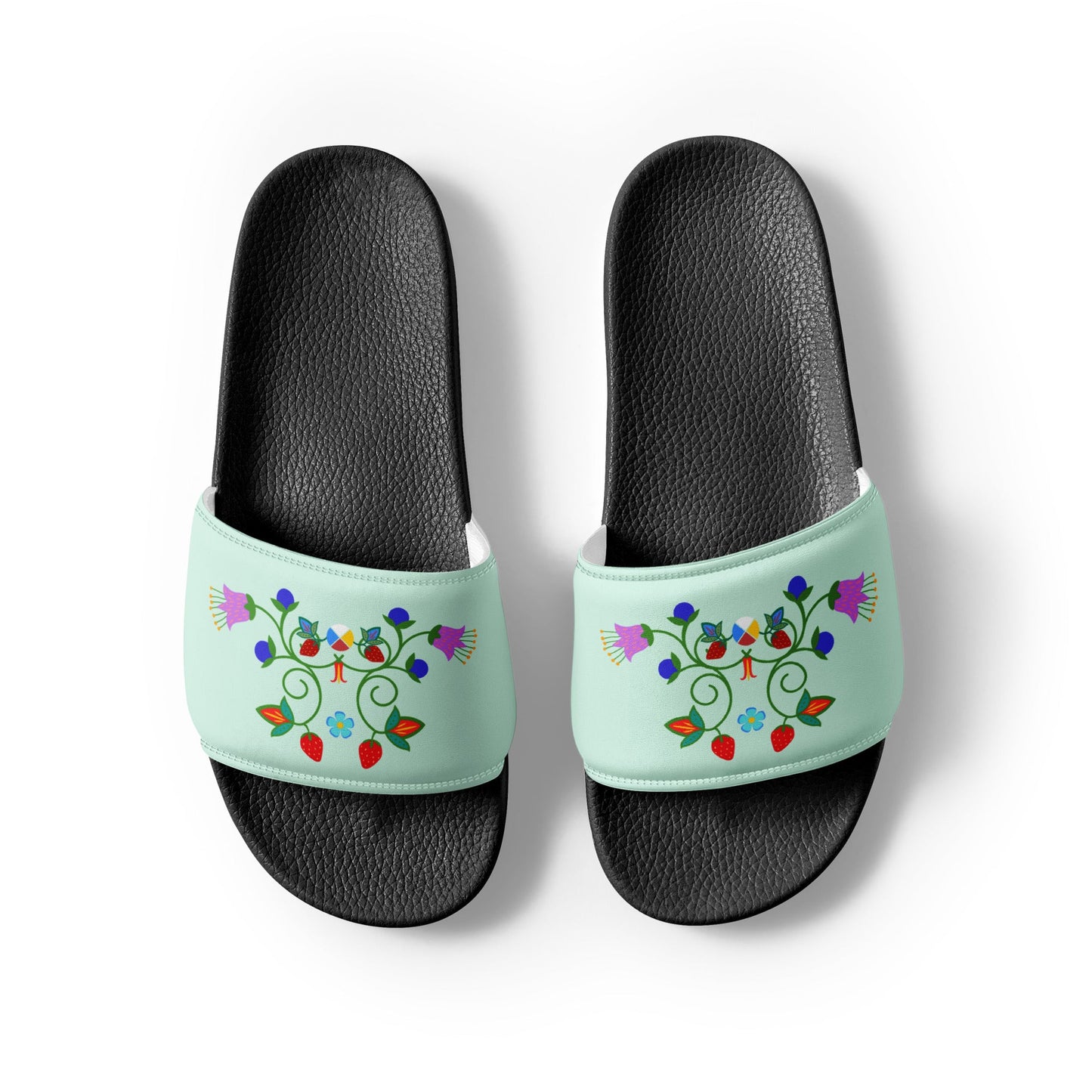 Women's Nêhiyaw slides - Nikikw Designs