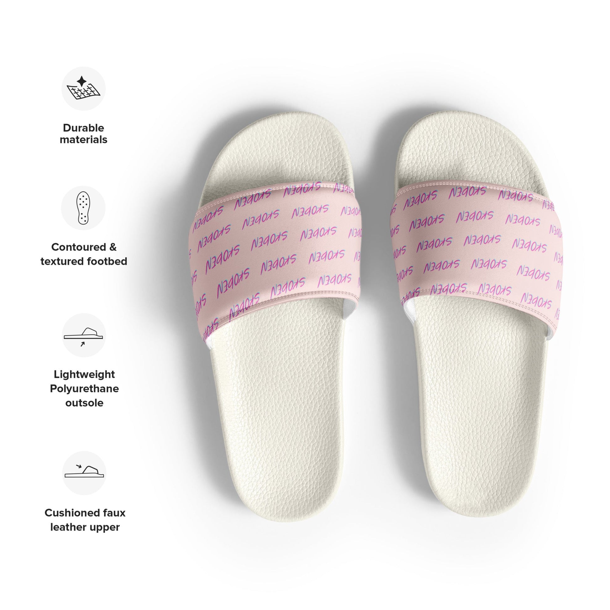 Women's Skoden slides - Nikikw Designs