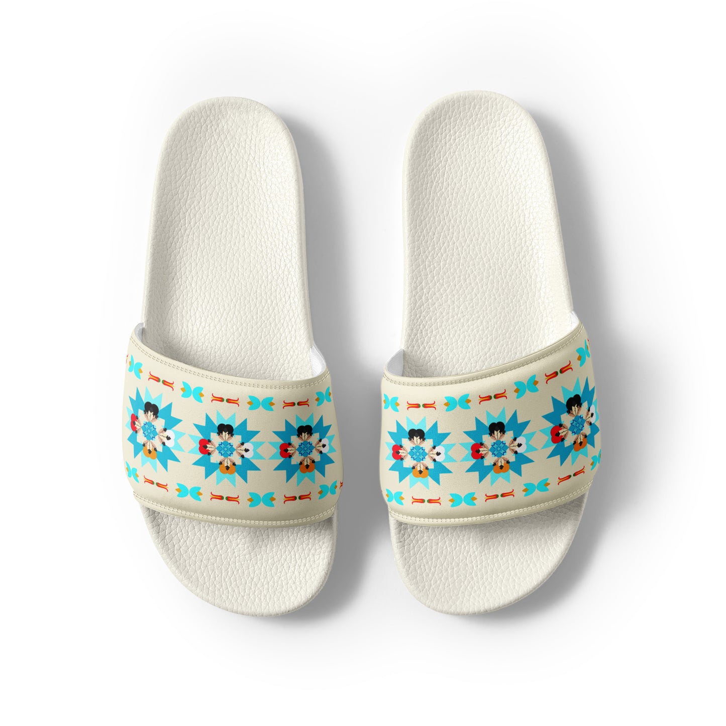 Women's Feather n' Hearts slides