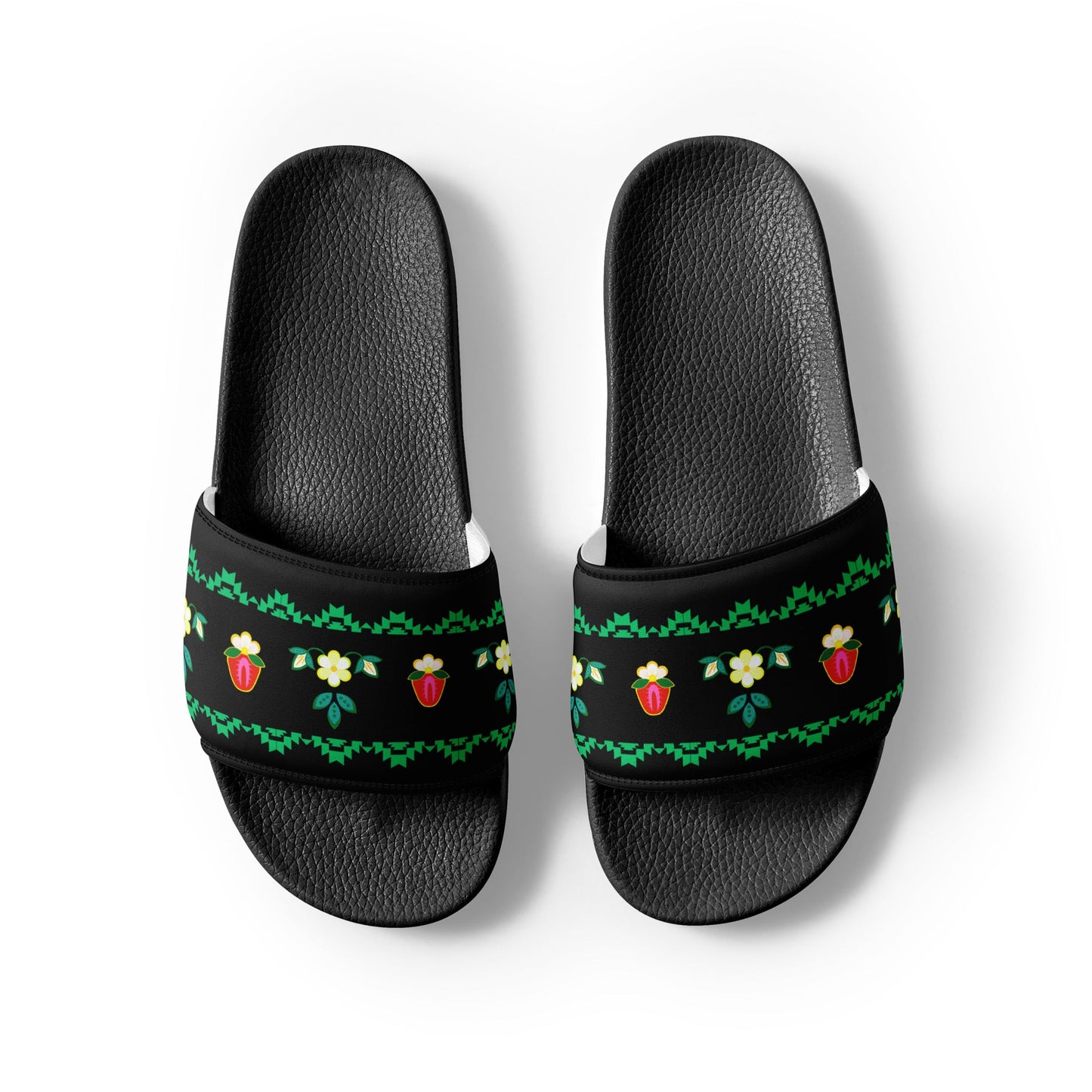 Women's Strawberry slides - Nikikw Designs