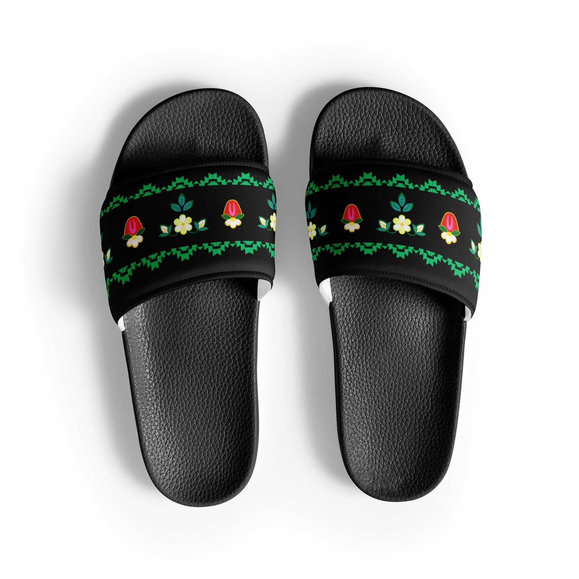 Women's Strawberry slides - Nikikw Designs