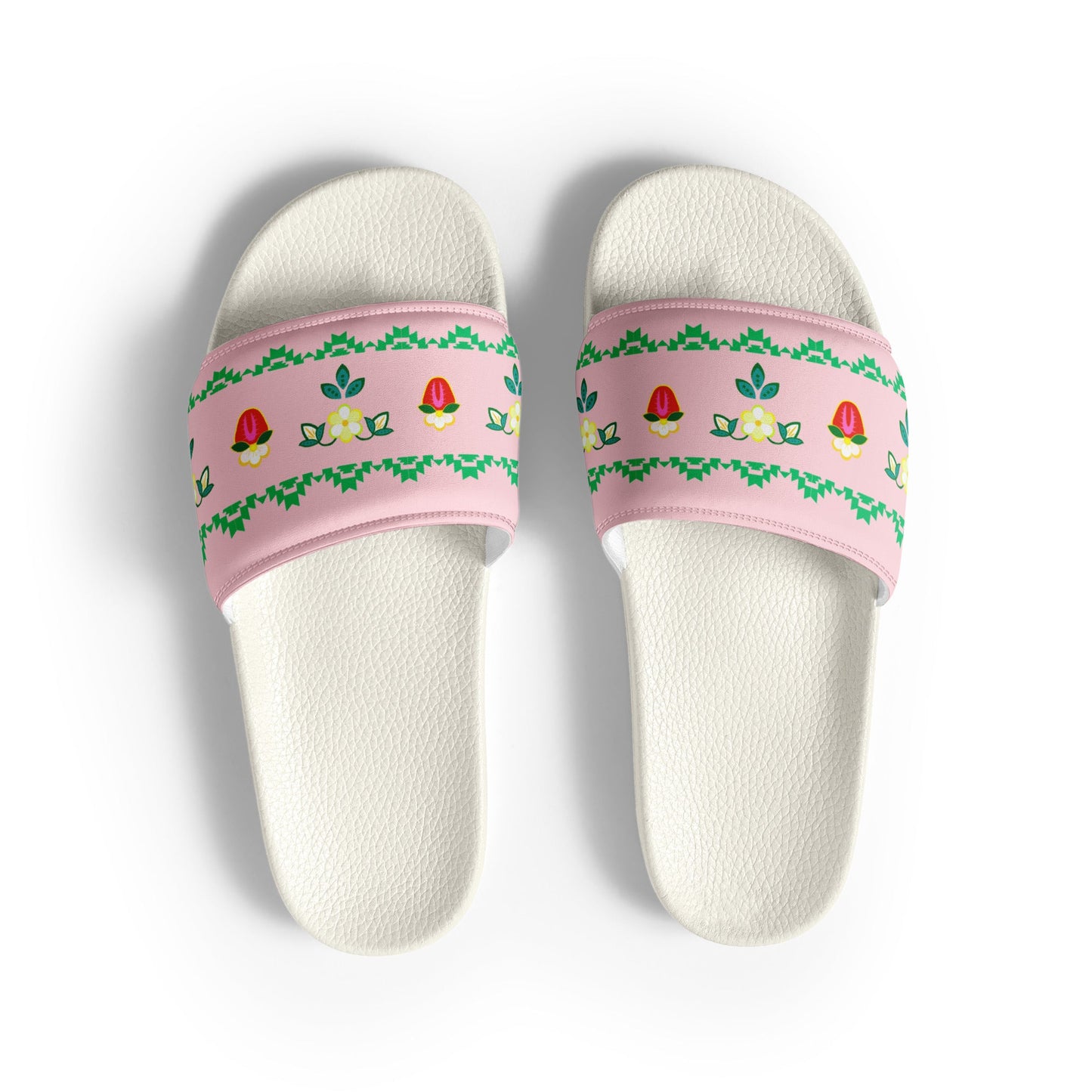 Women's Strawberry slides - Nikikw Designs