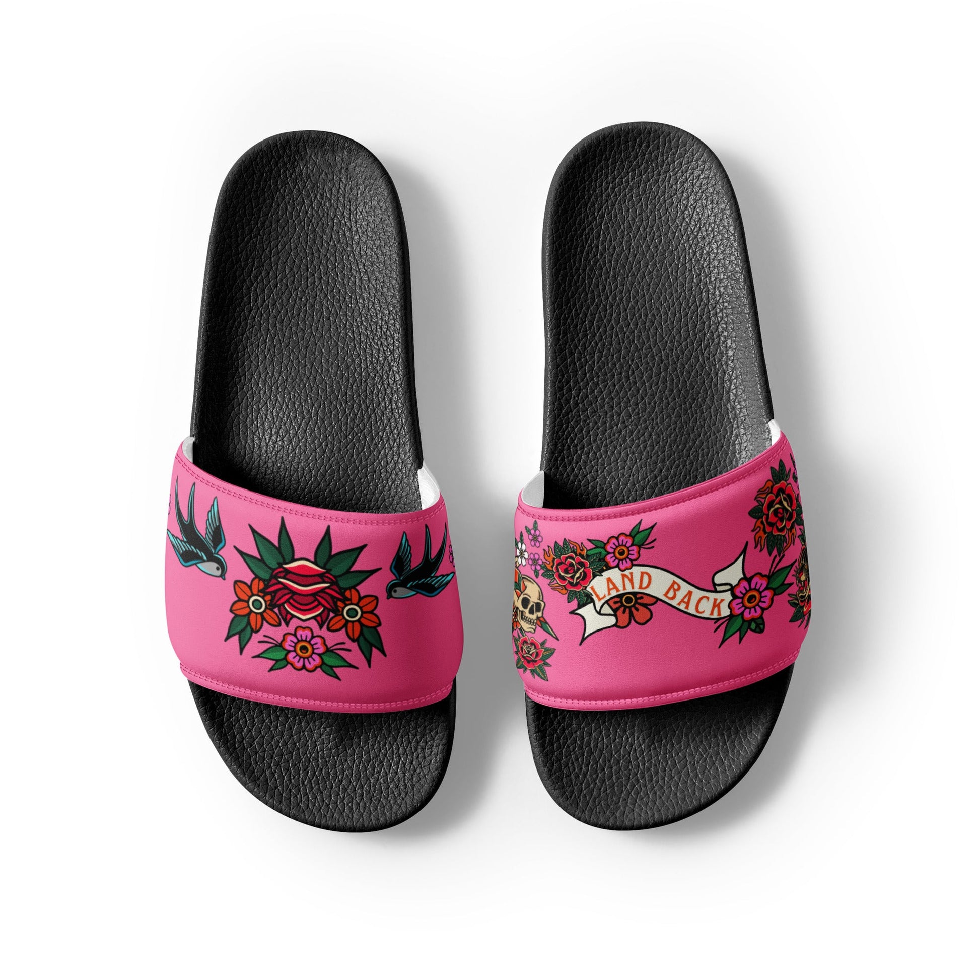 Women's Tatty Land back slides - Nikikw Designs