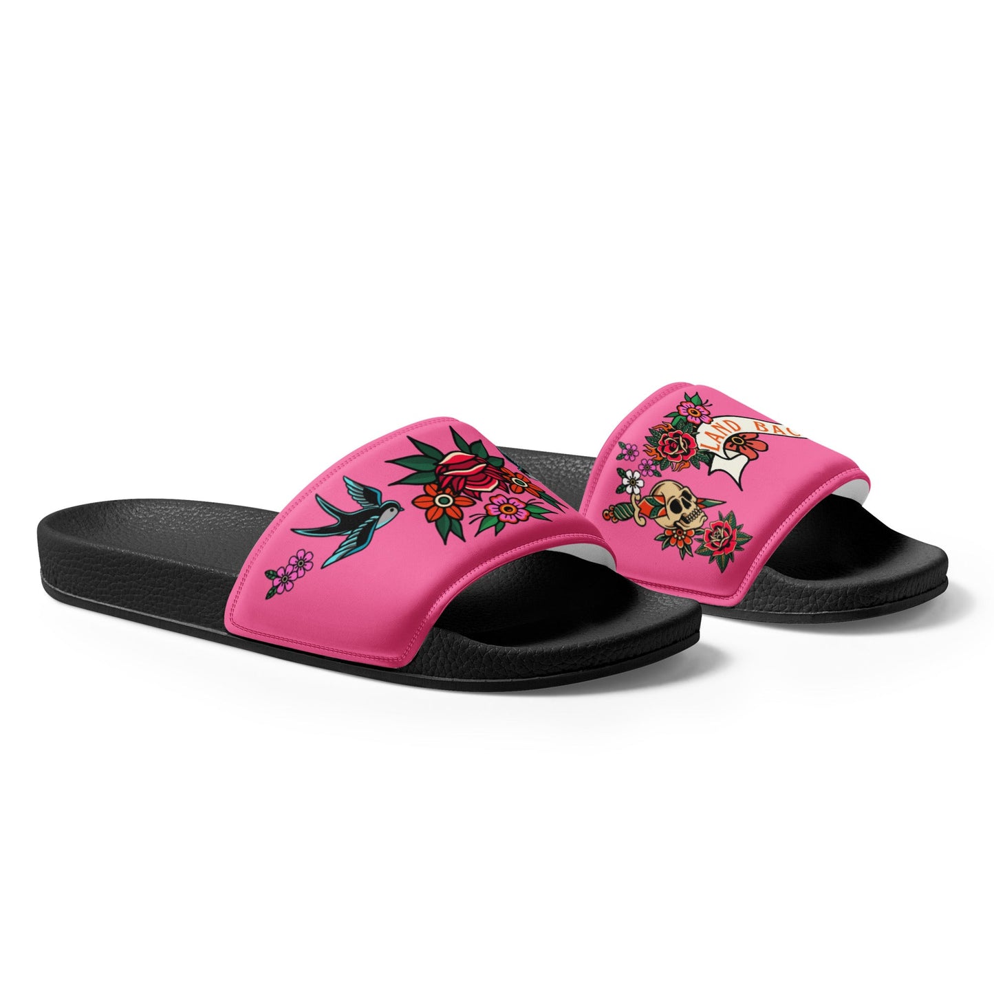 Women's Tatty Land back slides - Nikikw Designs