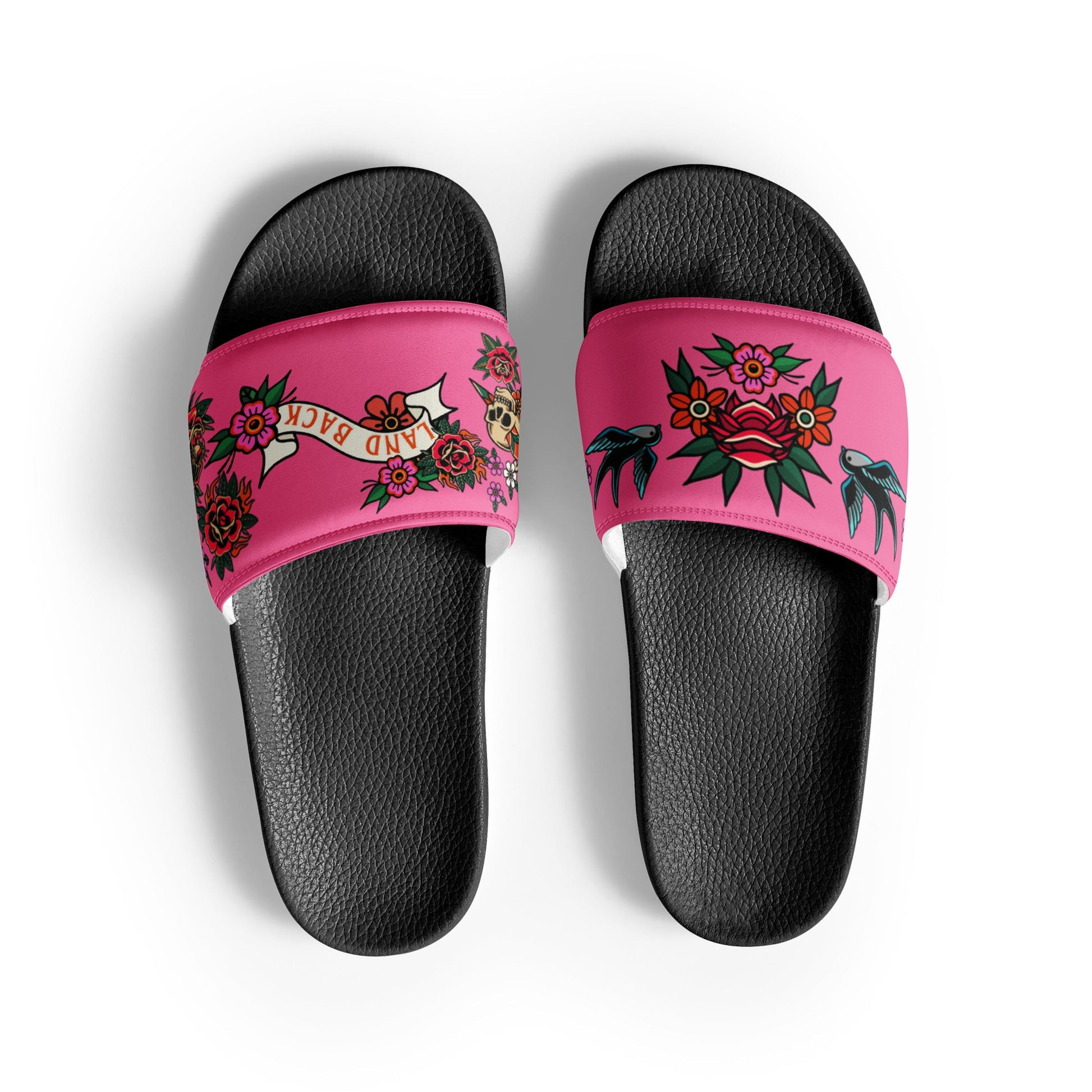 Women's Tatty Land back slides - Nikikw Designs