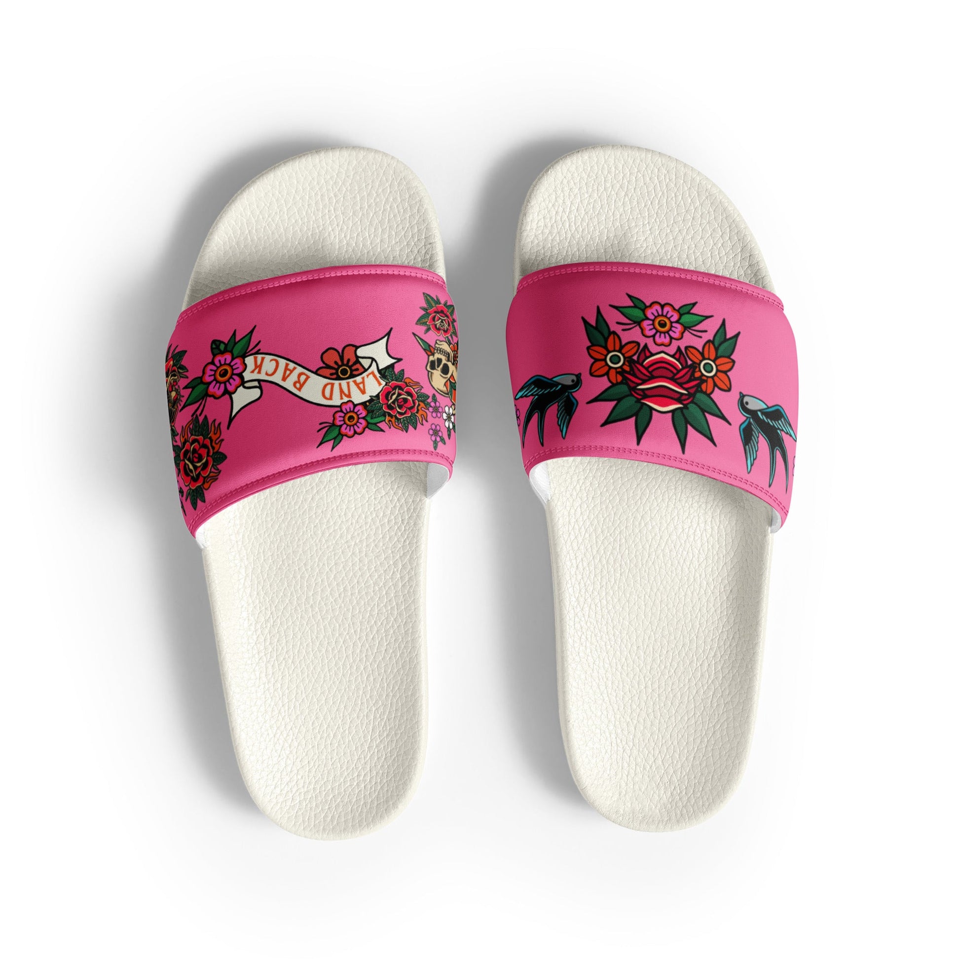 Women's Tatty Land back slides - Nikikw Designs