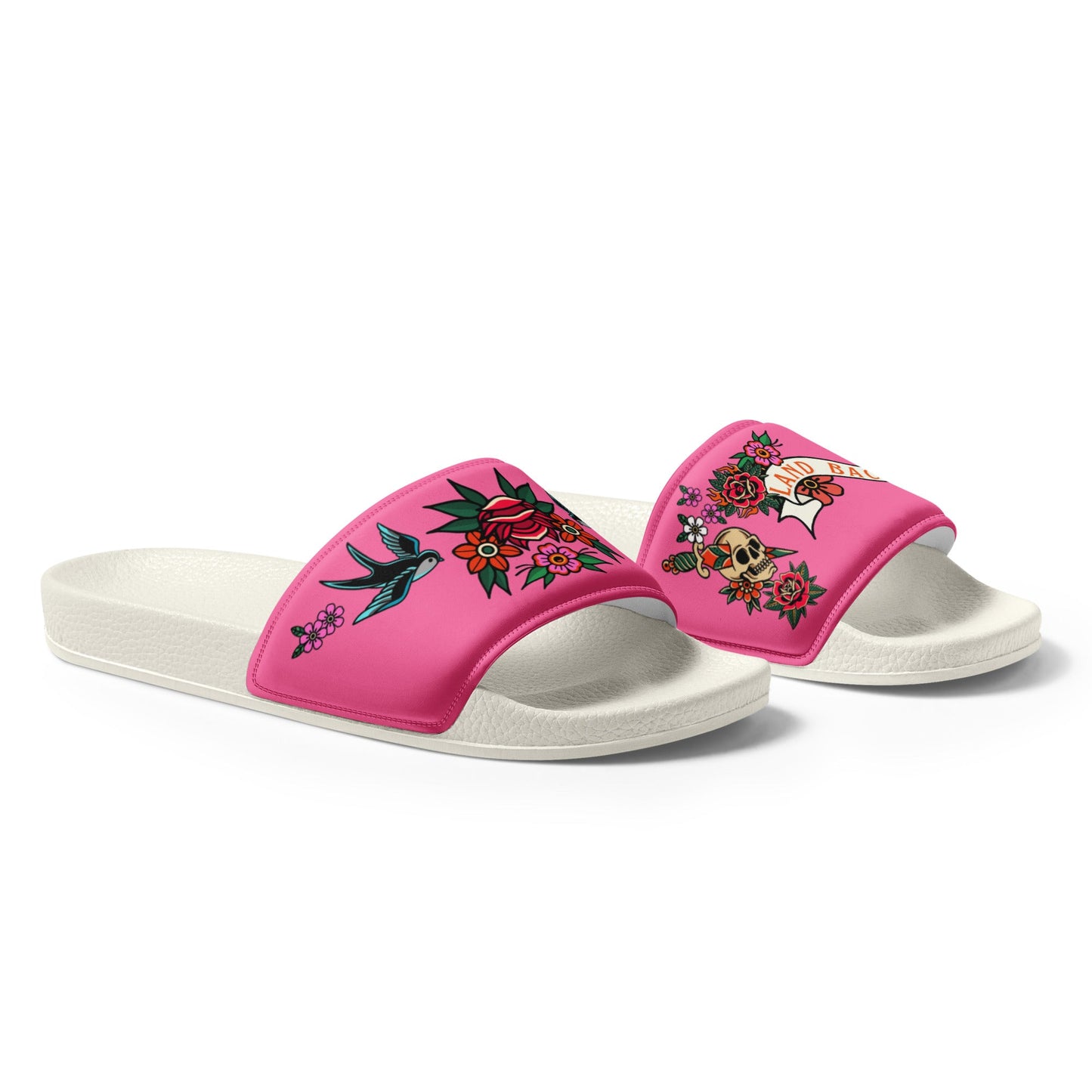 Women's Tatty Land back slides - Nikikw Designs