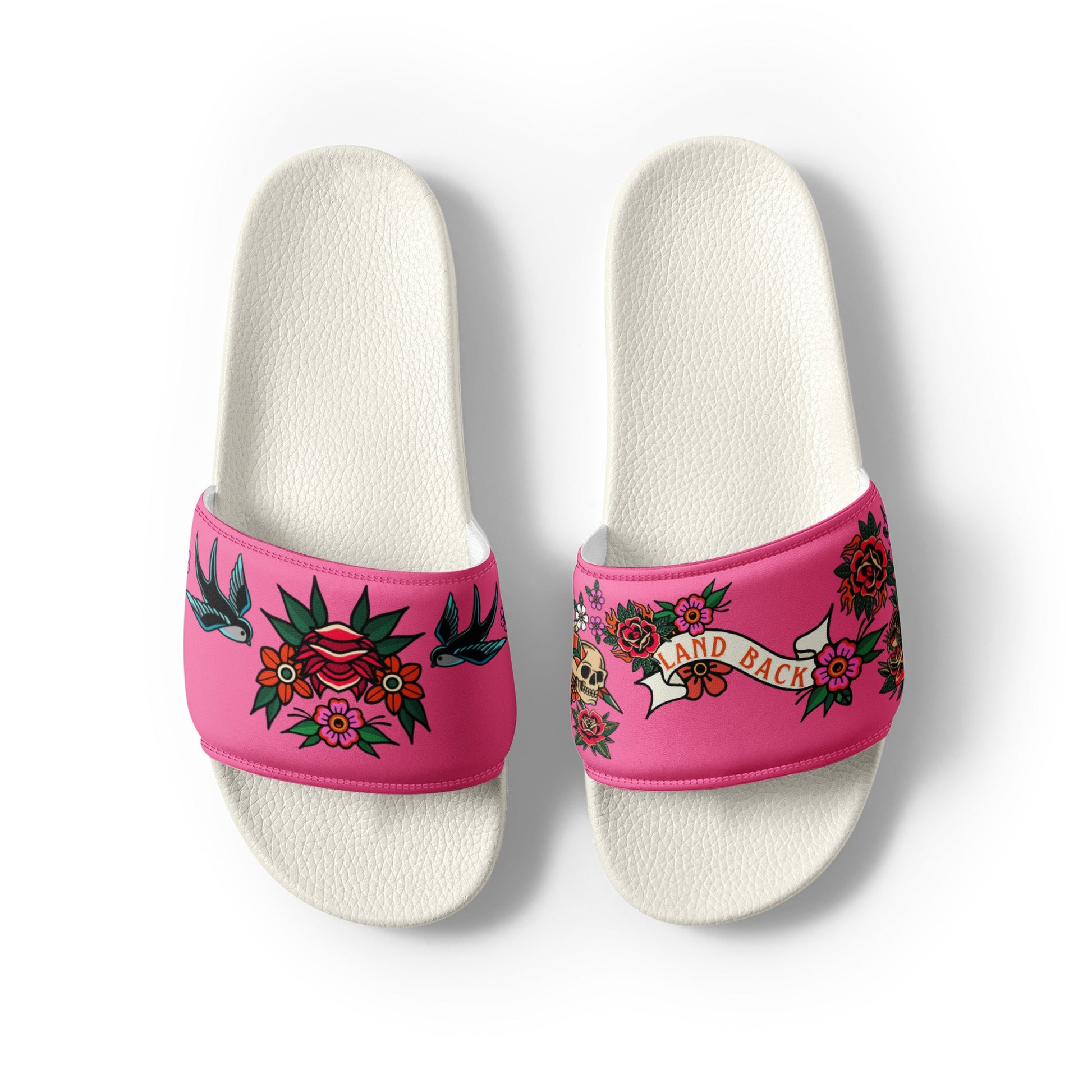 Women's Tatty Land back slides - Nikikw Designs