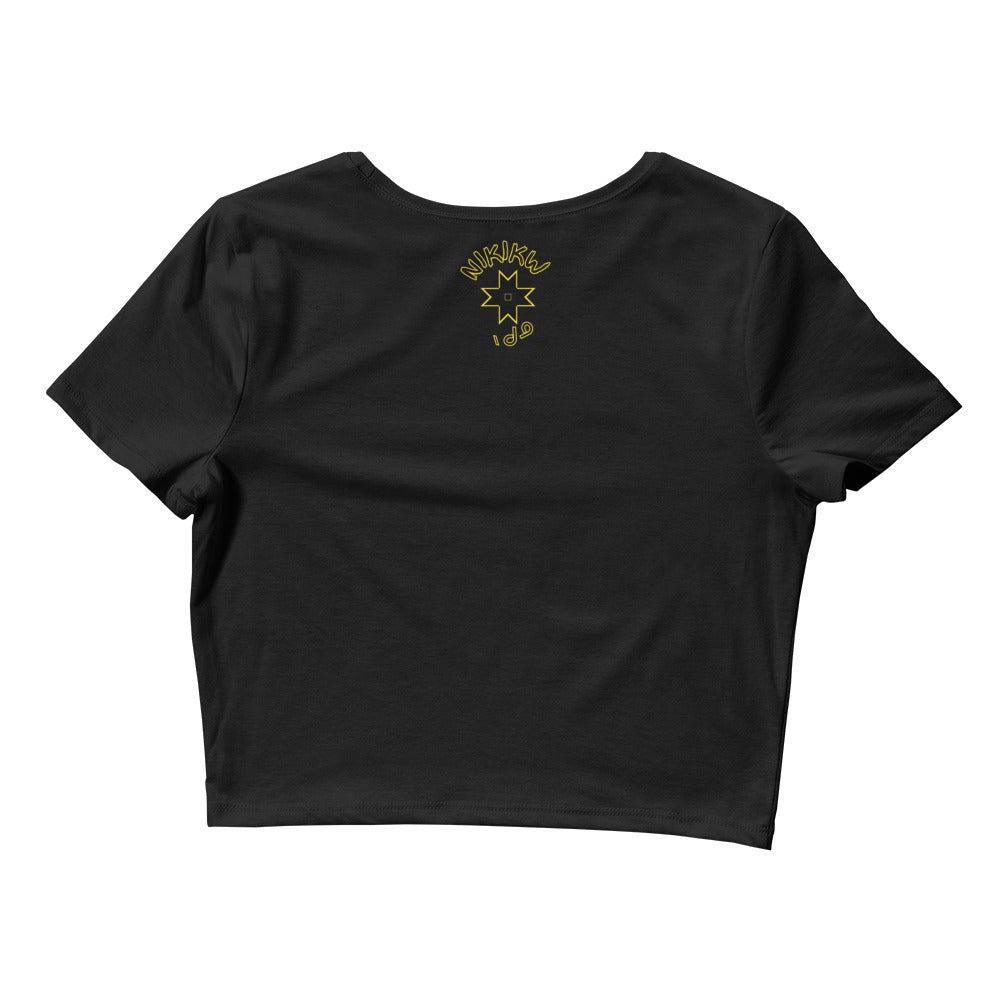 Women’s Wut Clan Crop Tee - Nikikw Designs