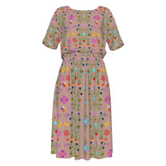 Woodland Floral Dress - Nikikw Designs