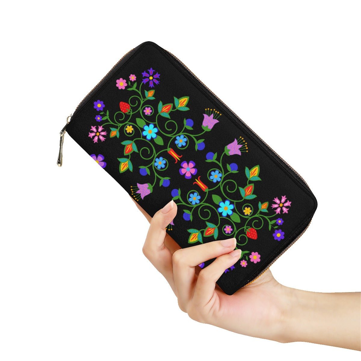 Woodland Floral Mini Wallet - Nikikw Designs