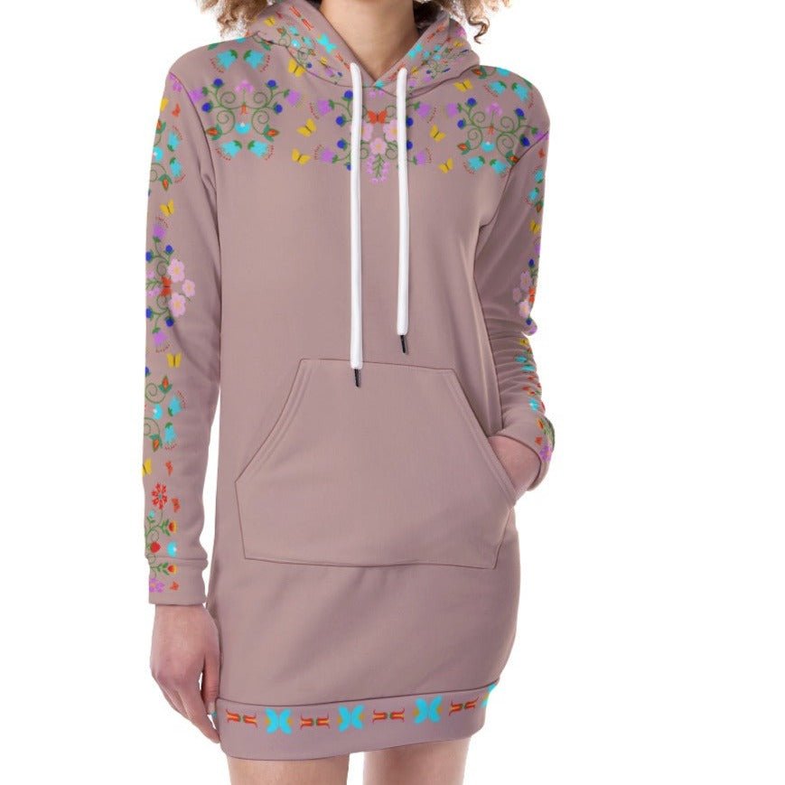 Woodland Skinny Fit Hoodie Dress - Nikikw Designs