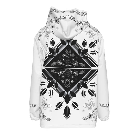 woodland_floral jacket native owned apparel Indigenous