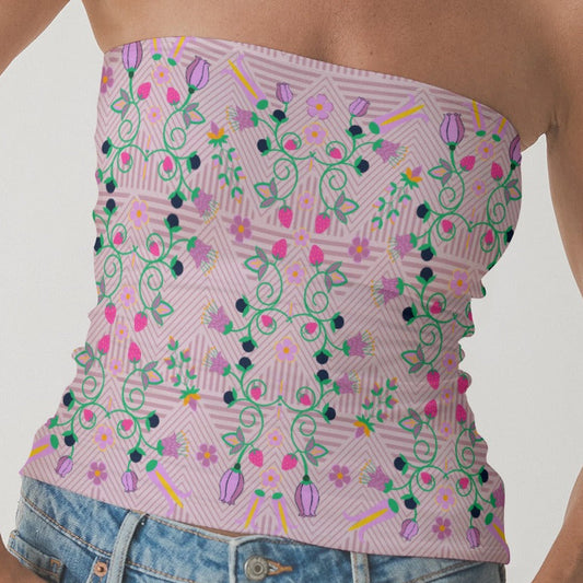 Indigenous woodland floral top
