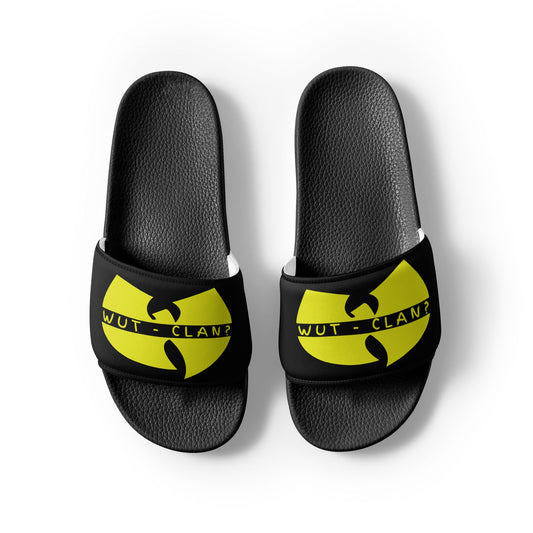 Wut Clan ? Men’s slides - Nikikw Designs