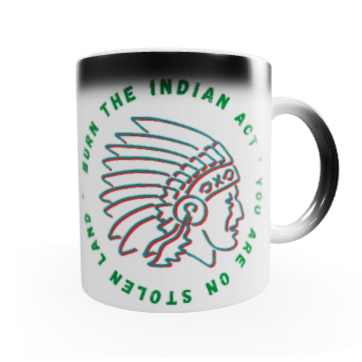 Assorted Heat Changing Mugs Native - Nikikw Designs