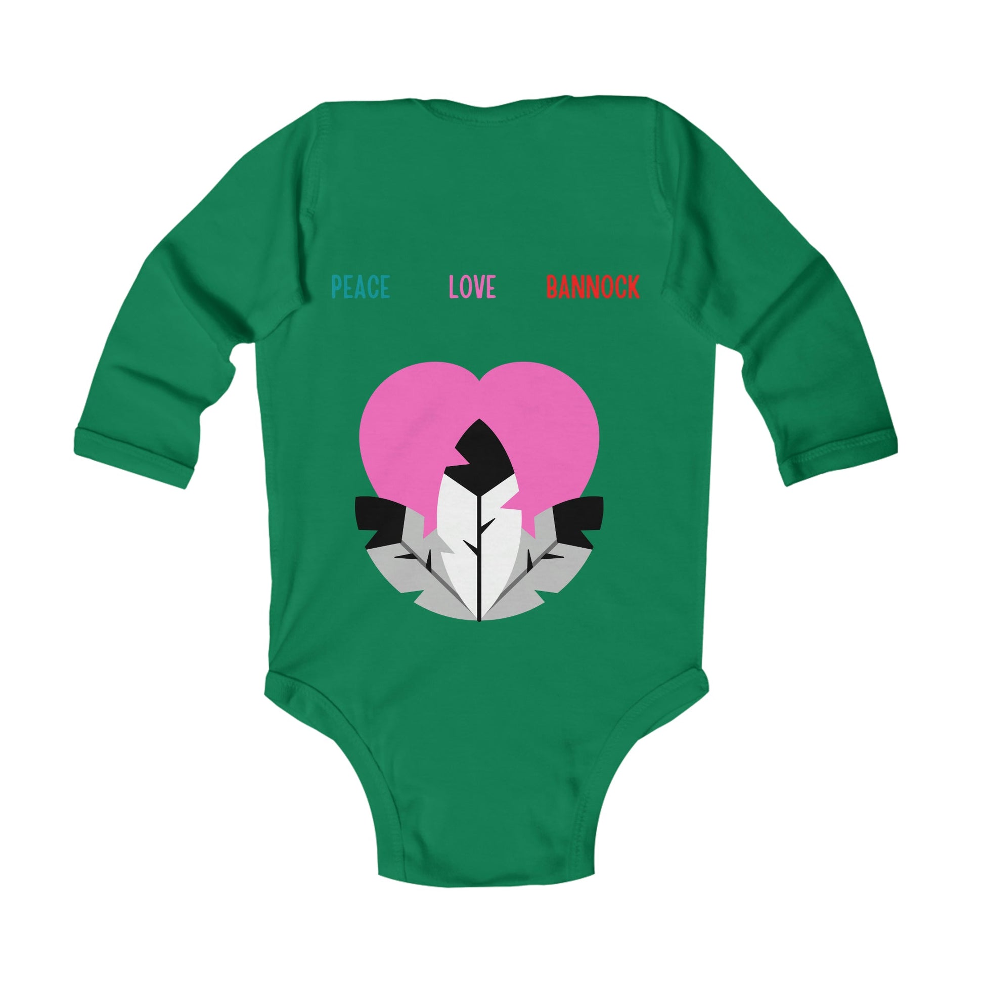 Bannock Infant Long Sleeve Bodysuit - Nikikw Designs