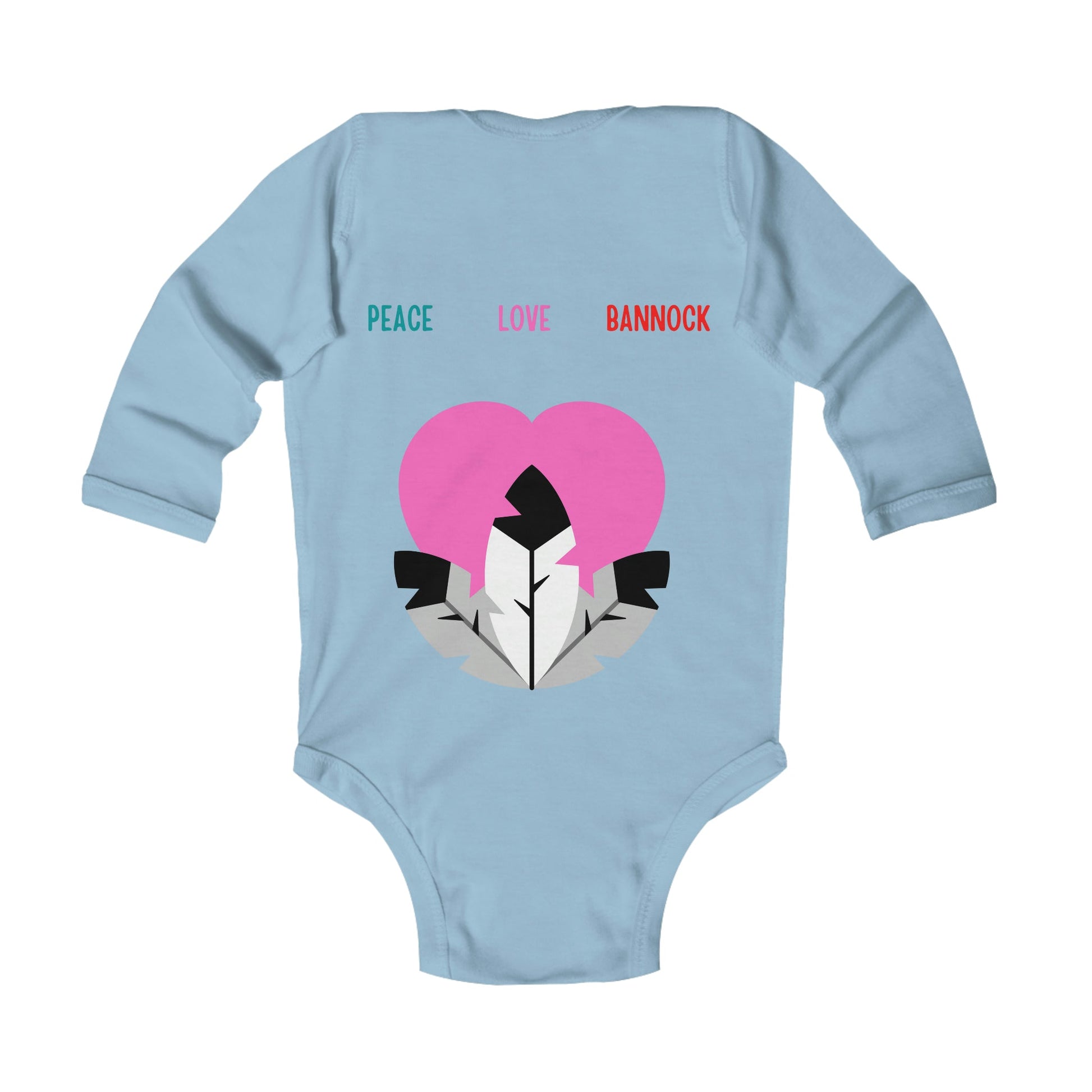 Bannock Infant Long Sleeve Bodysuit - Nikikw Designs