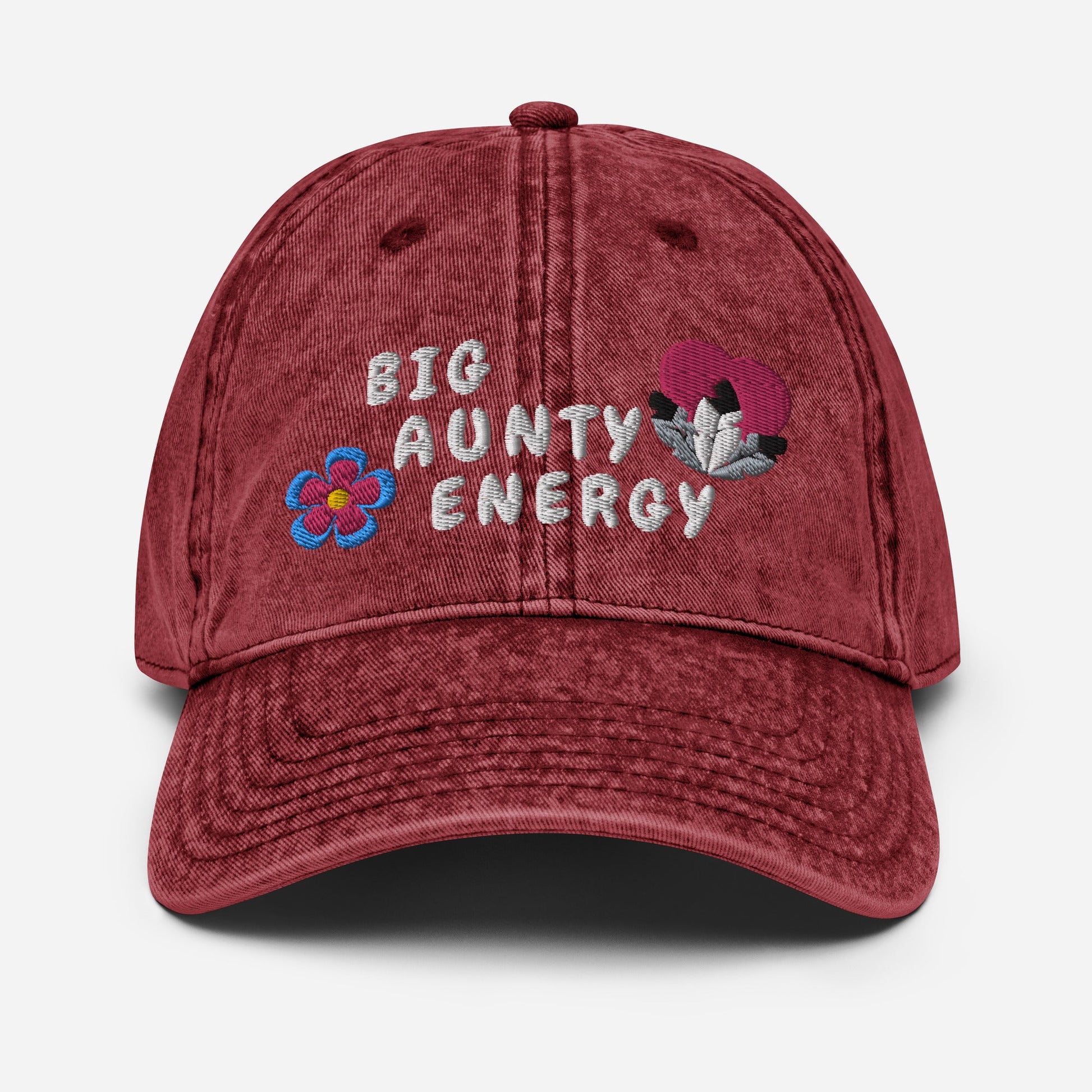Big Aunty Energy Vintage Native Dad Hat - Nikikw Designs