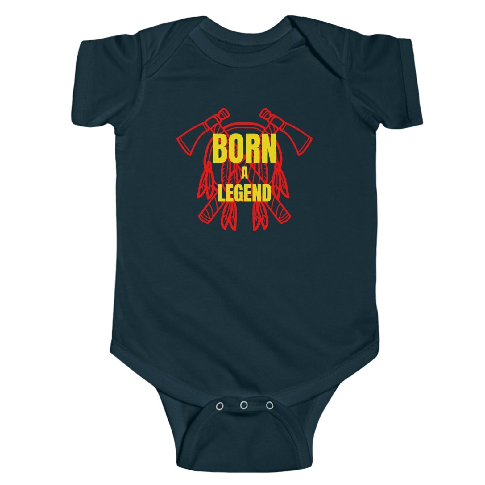 Born a Legend Infant Fine Jersey Bodysuit - Nikikw Designs