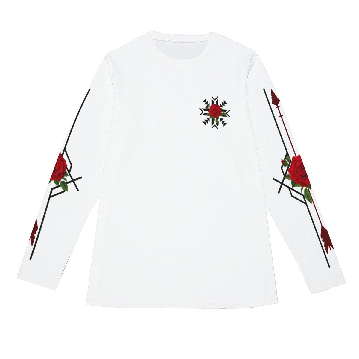 Comanche Ghost Long Sleeve T-Shirt - Nikikw Designs