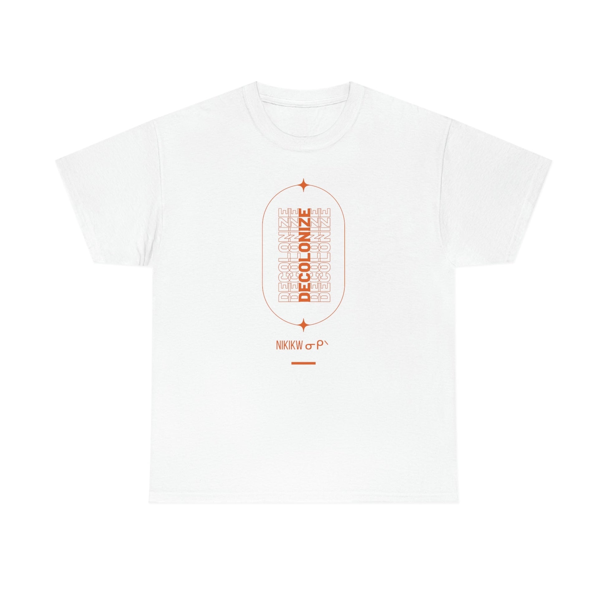 Decolonize Heavy Cotton Tee - Nikikw Designs