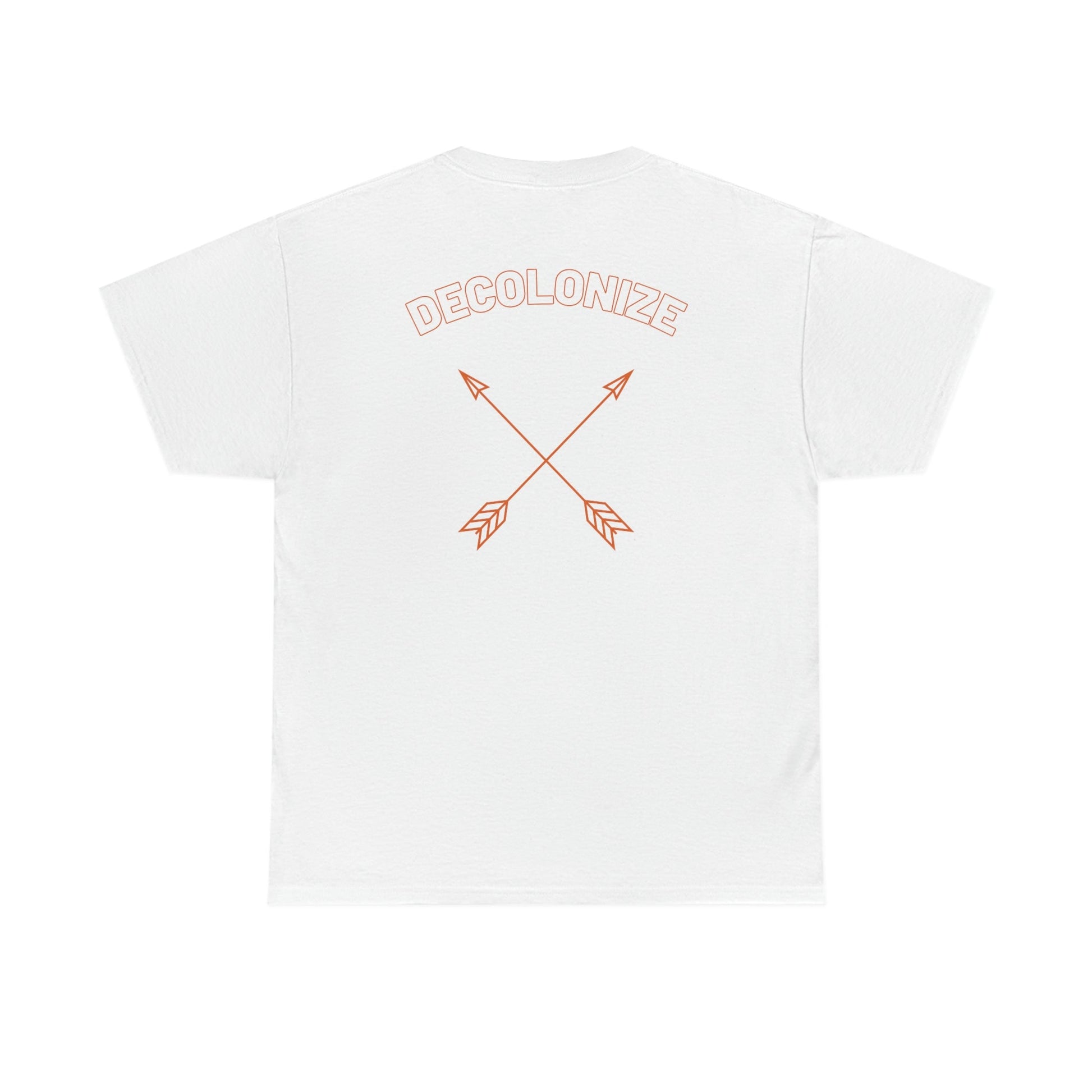 Decolonize Heavy Cotton Tee - Nikikw Designs