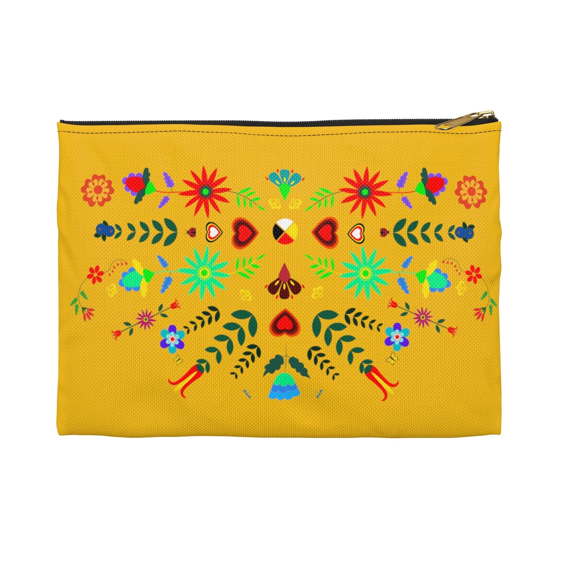 Double Sided Native Print Accessory Pouch - Nikikw Designs