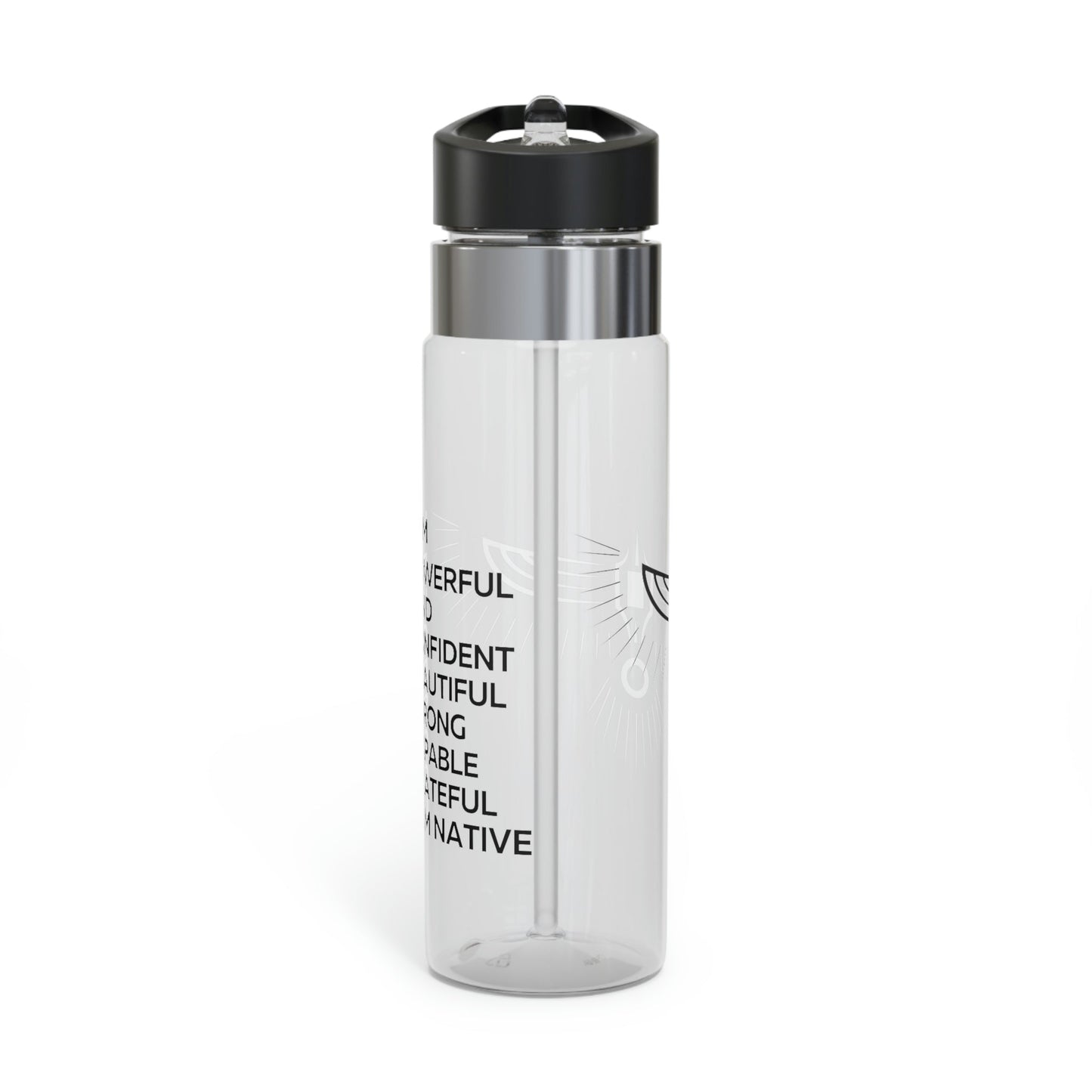 I Am Native Sport Bottle, 20oz - Nikikw Designs