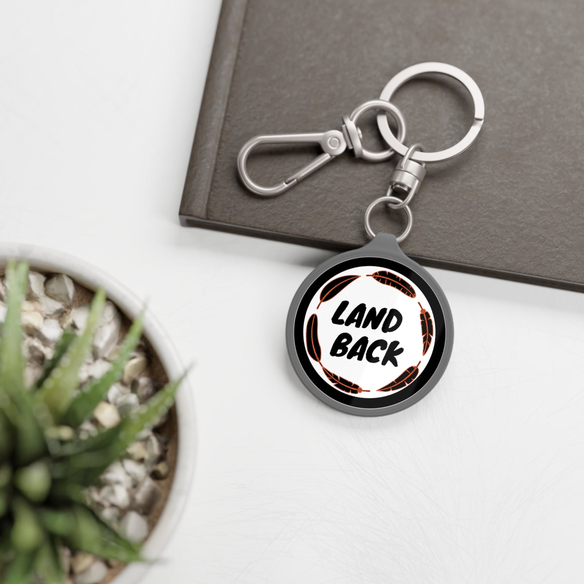 Land back Keyring Tag - Nikikw Designs