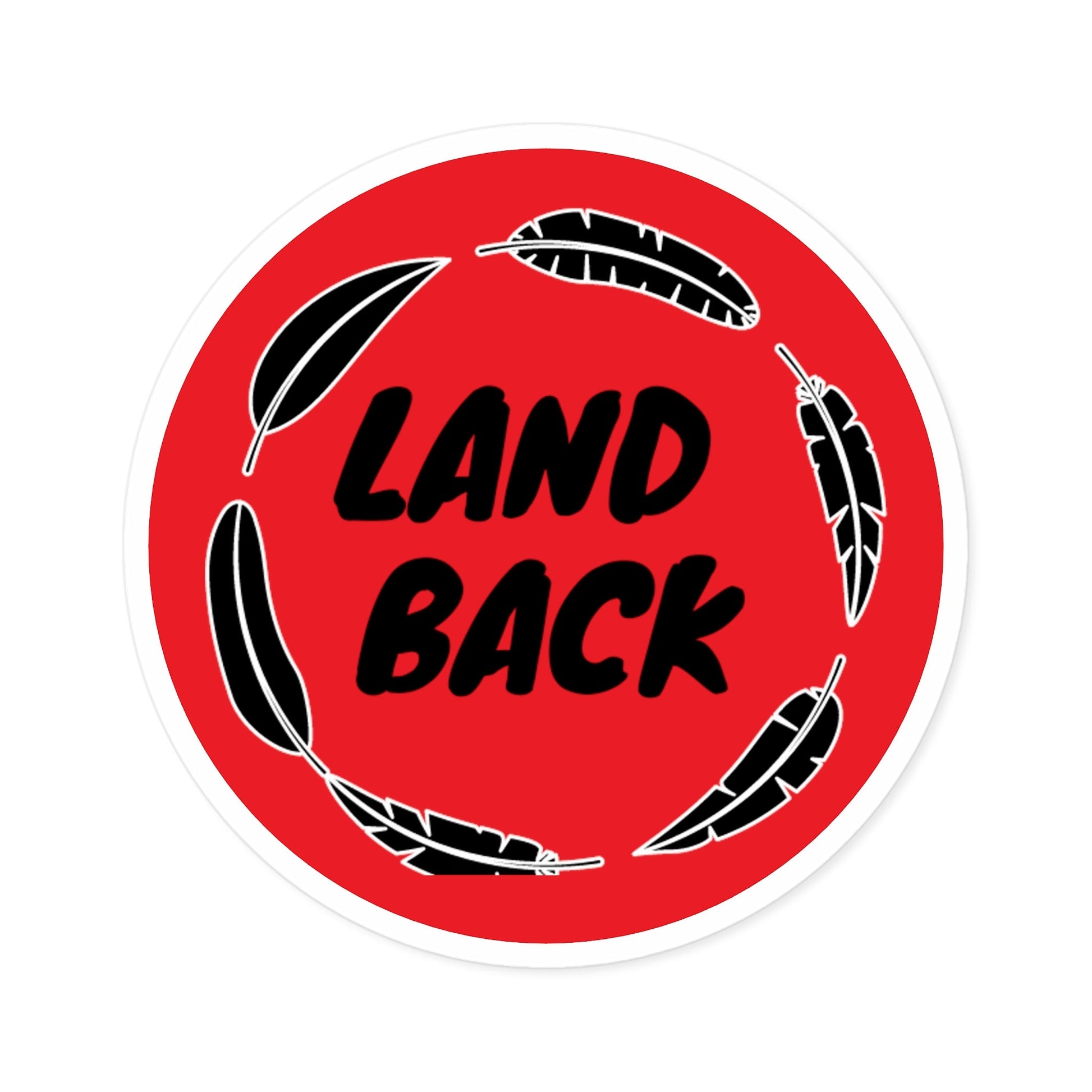 Land Back Stickers - Nikikw Designs