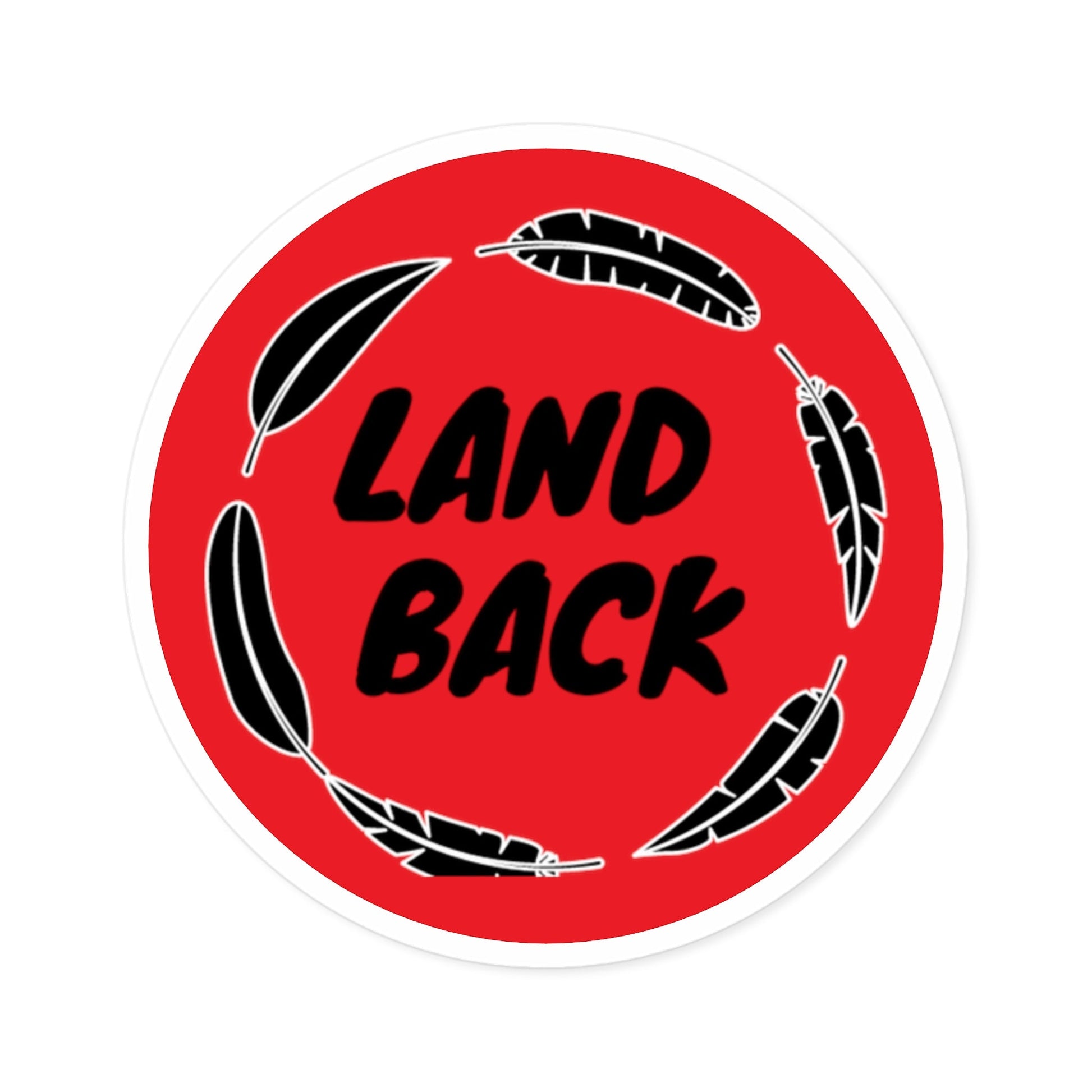 Land Back Stickers - Nikikw Designs