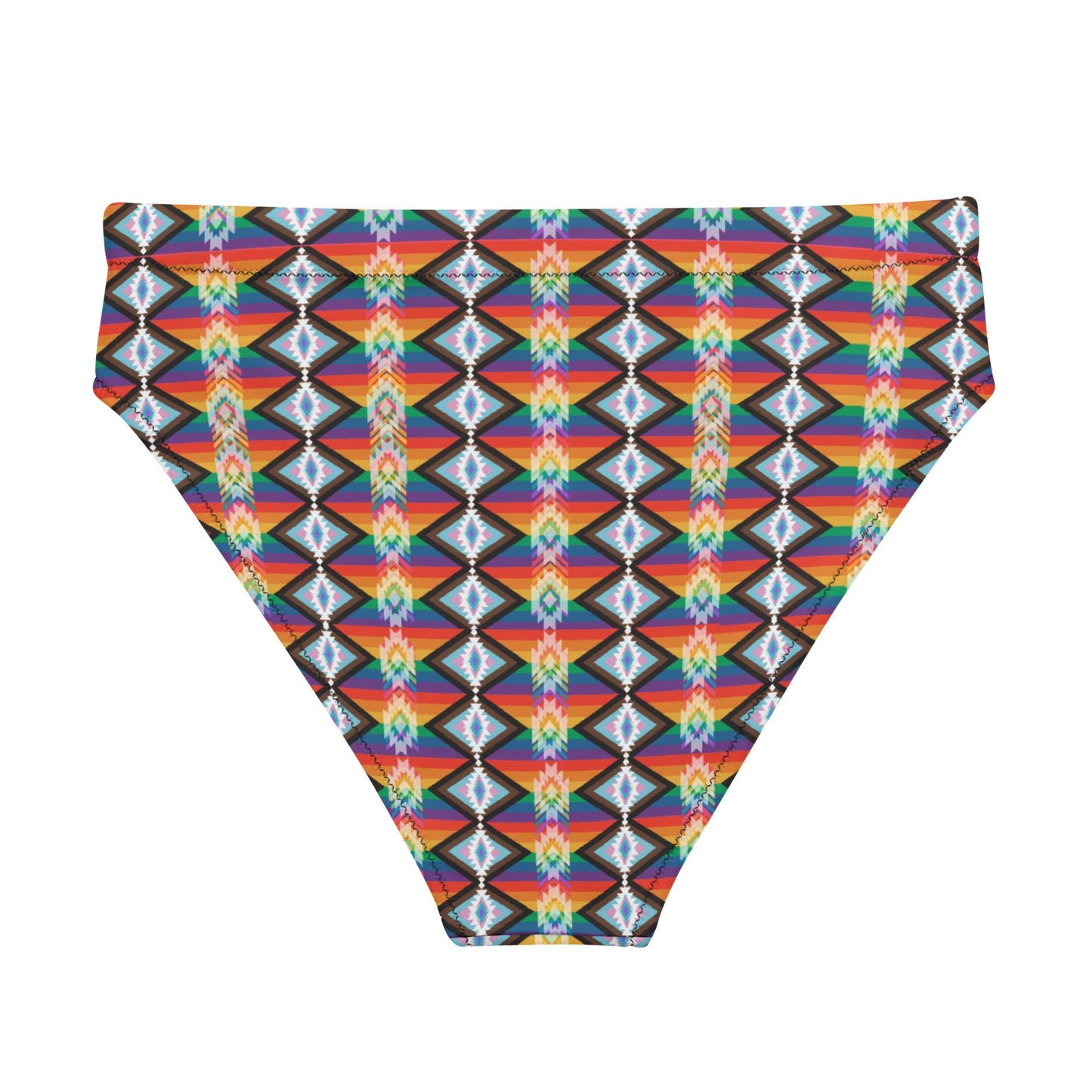 LGTBQIA2S Recycled high-waisted bikini bottom - Nikikw Designs