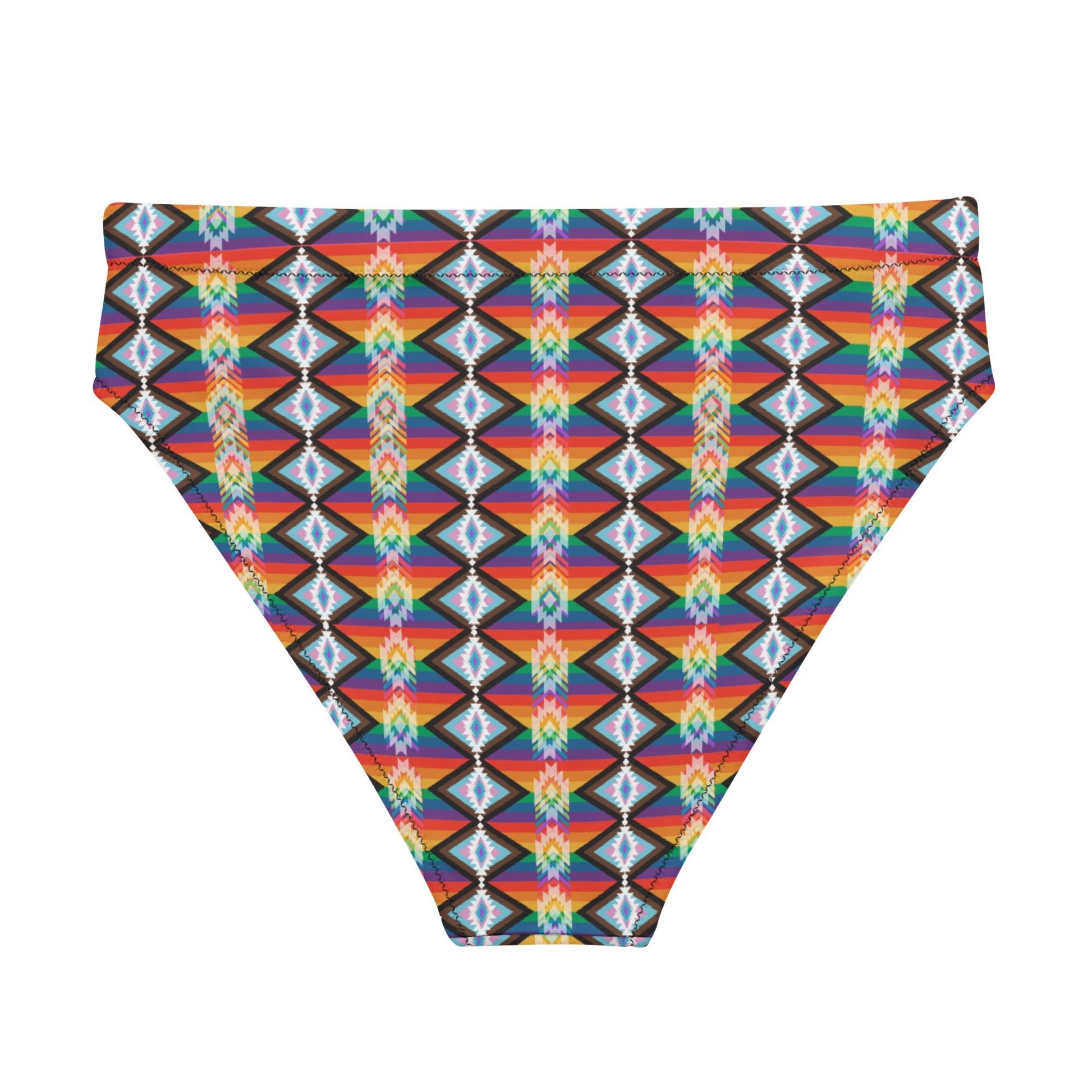 LGTBQIA2S Recycled high-waisted bikini bottom - Nikikw Designs