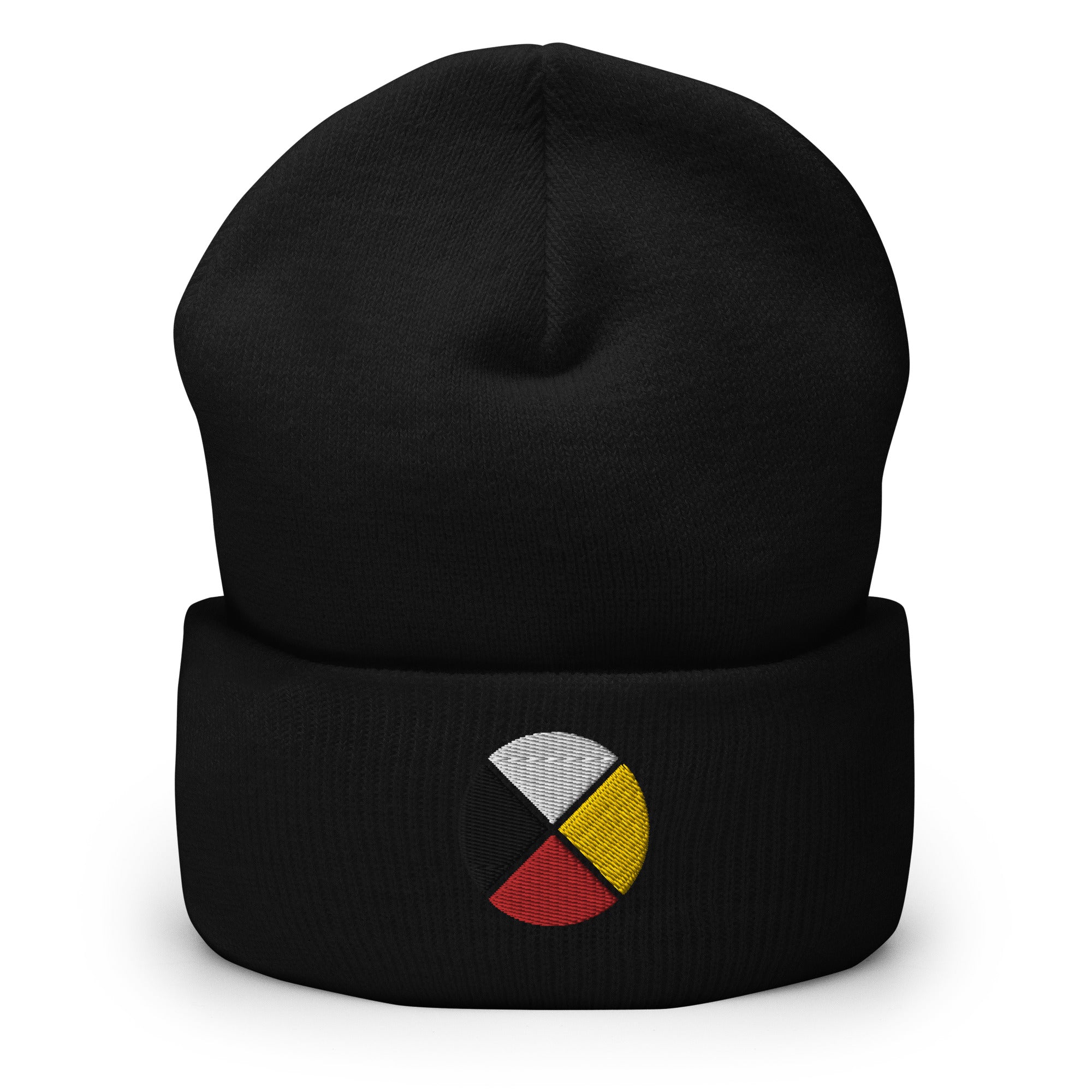 Indigenous Toques Medicine Wheel Native Indigenous Toque Beanie – Nikikw Designs