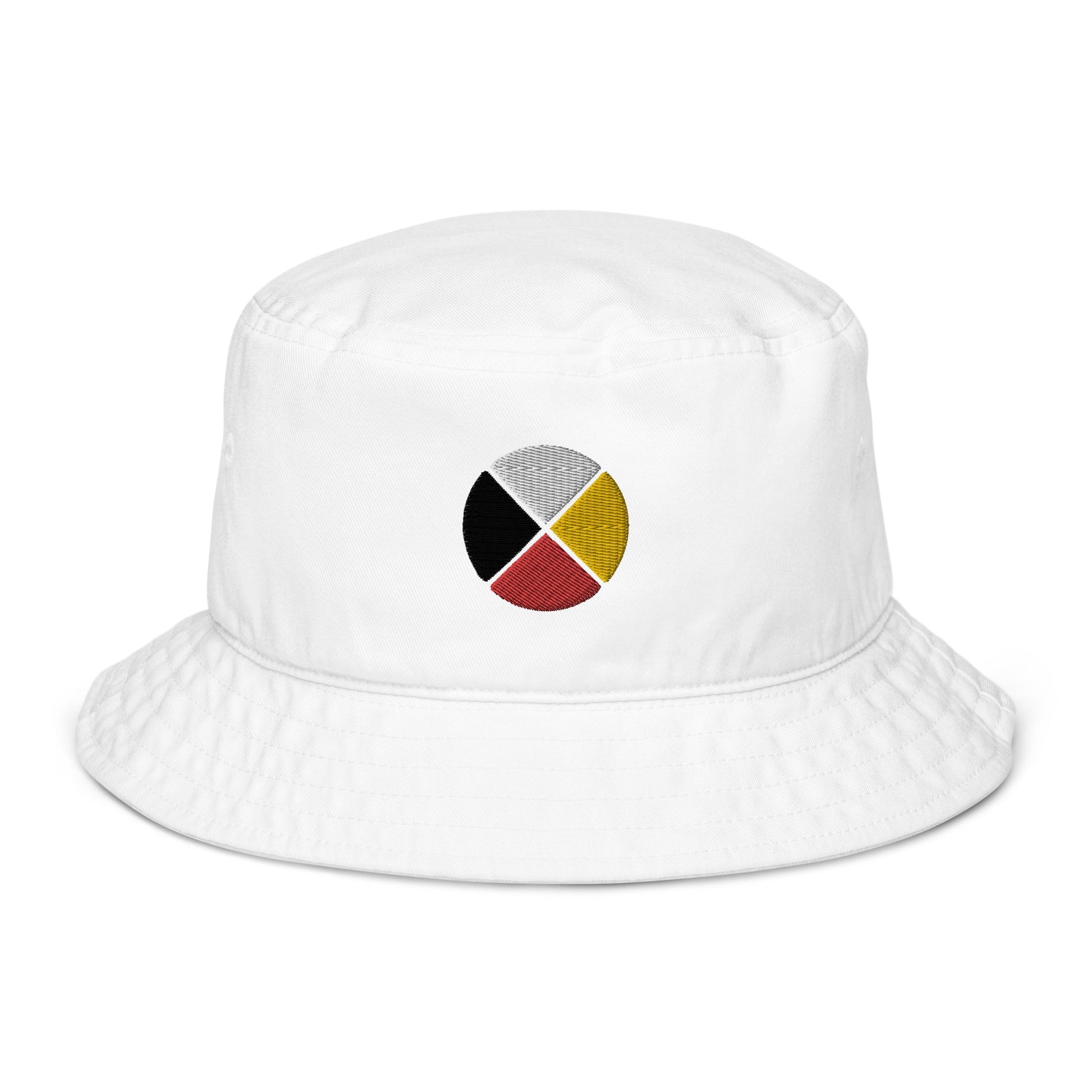 Medicine Wheel Organic bucket hat - Nikikw Designs