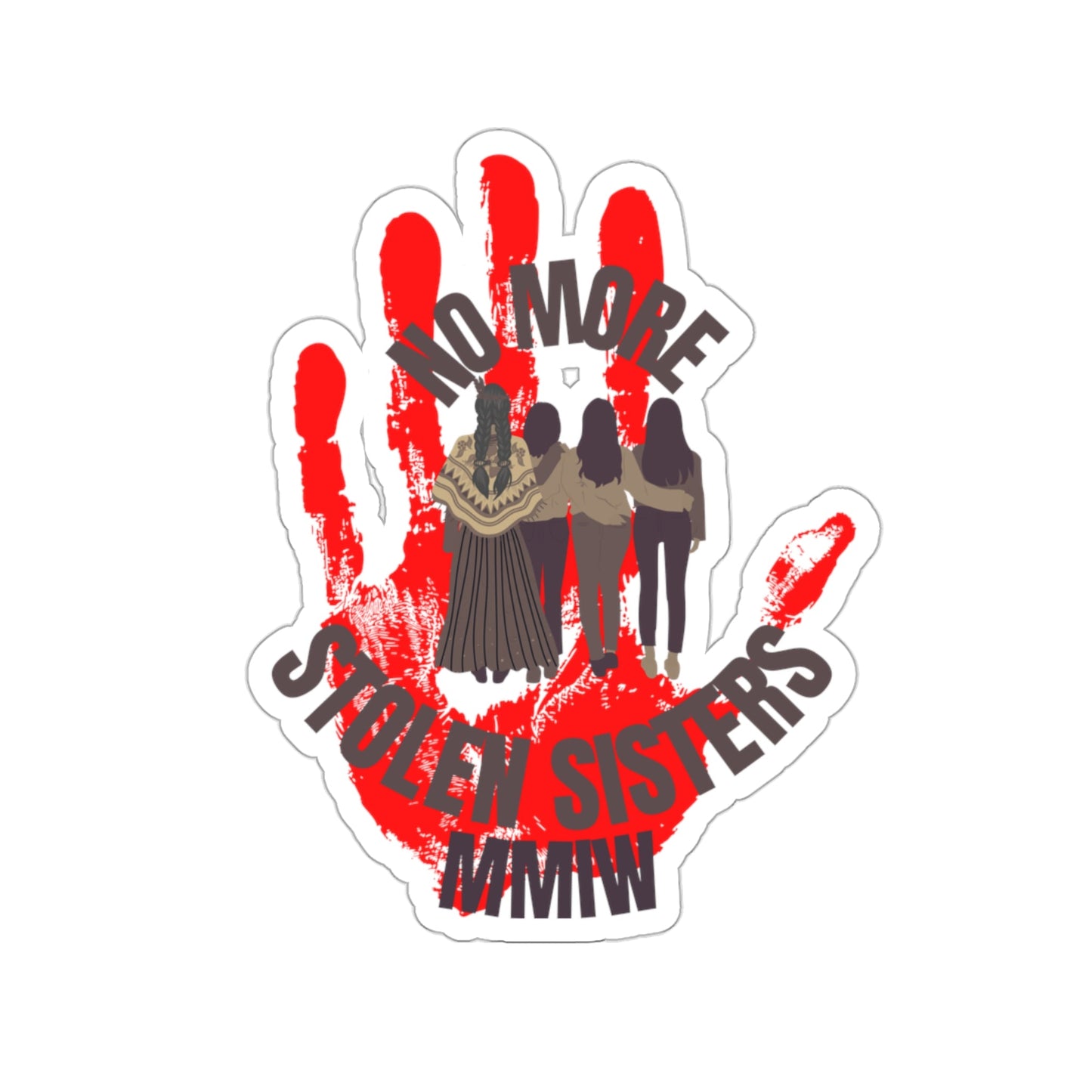 MMIW Kiss-Cut Stickers - Nikikw Designs