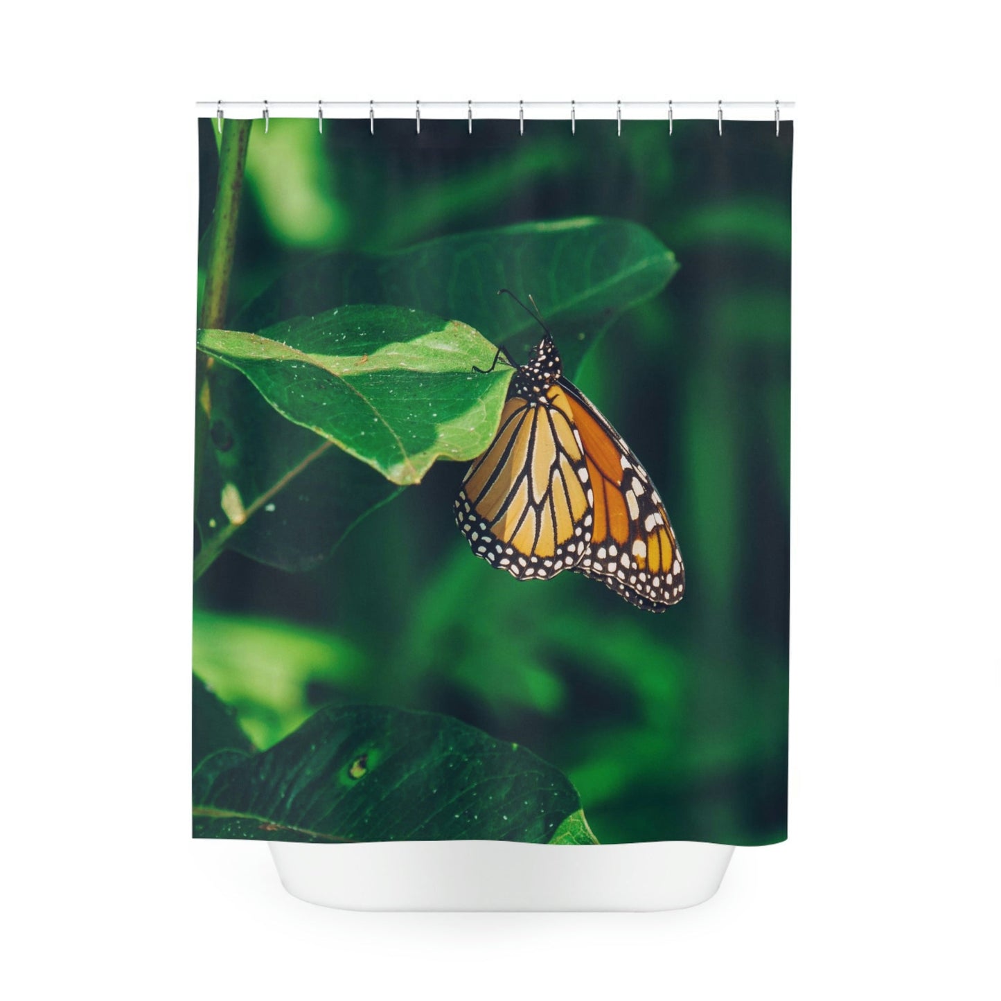 Monarch Butterfly Shower Curtain - Nikikw Designs