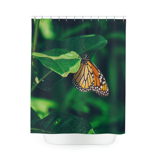 Monarch Butterfly Shower Curtain - Nikikw Designs