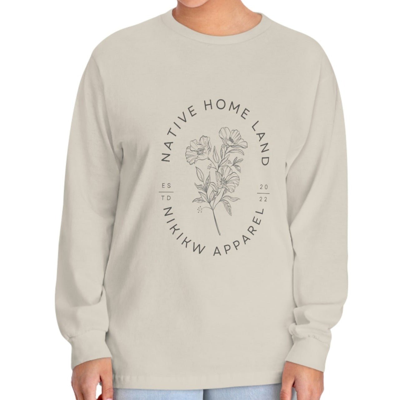 Native Homeland Classic Long Sleeve T-Shirt - Nikikw Designs
