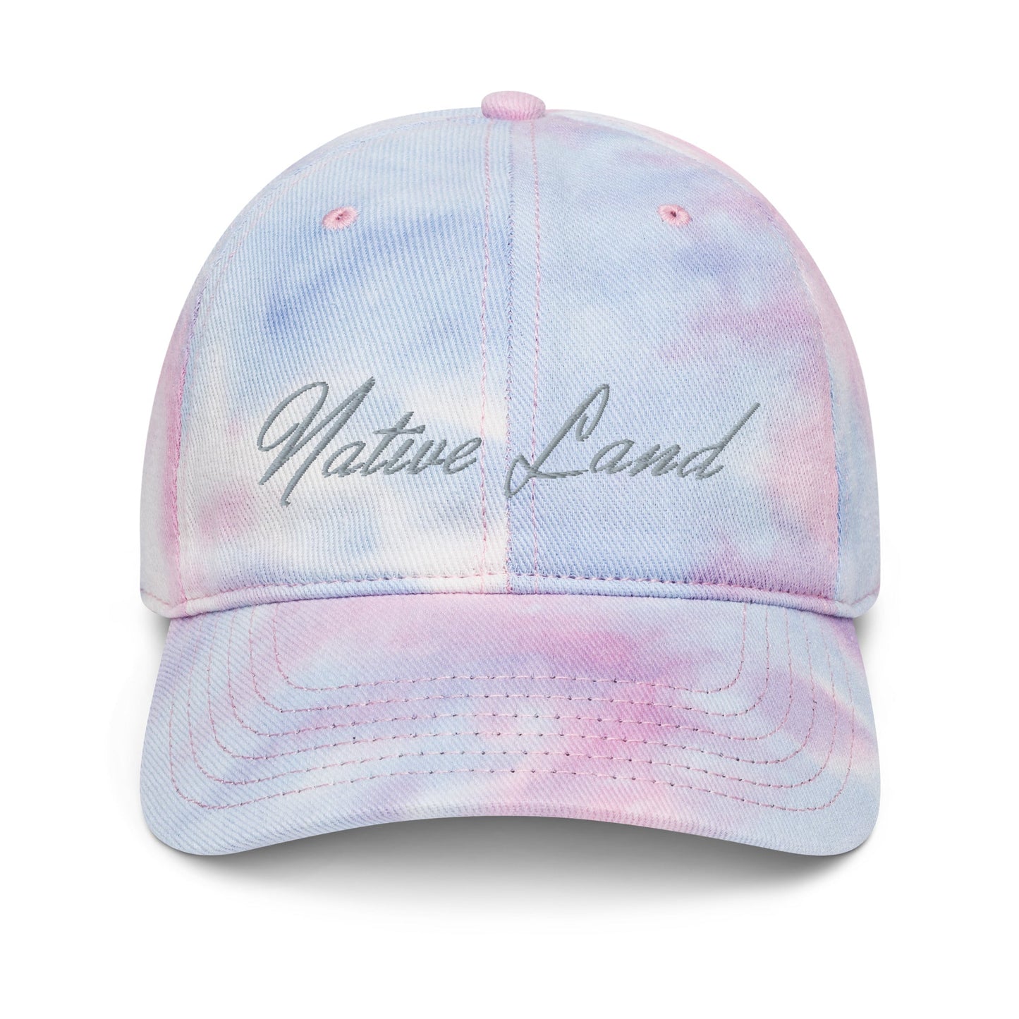 Native Land Indigenous Land Tie dye hat - Nikikw Designs