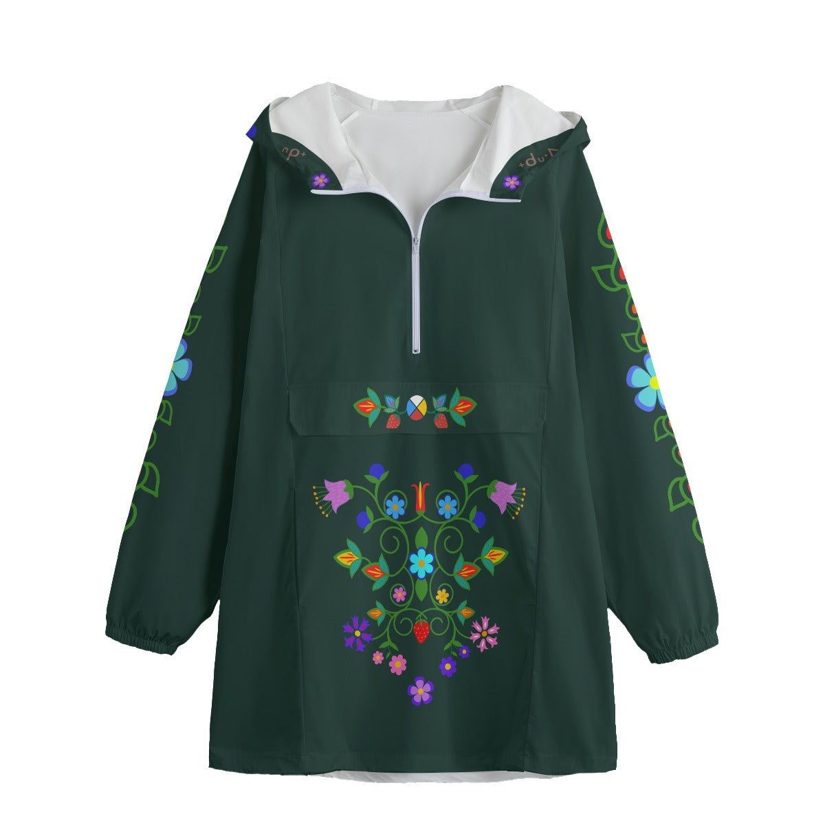 Native Long Windbreaker Indigenous Jacket 