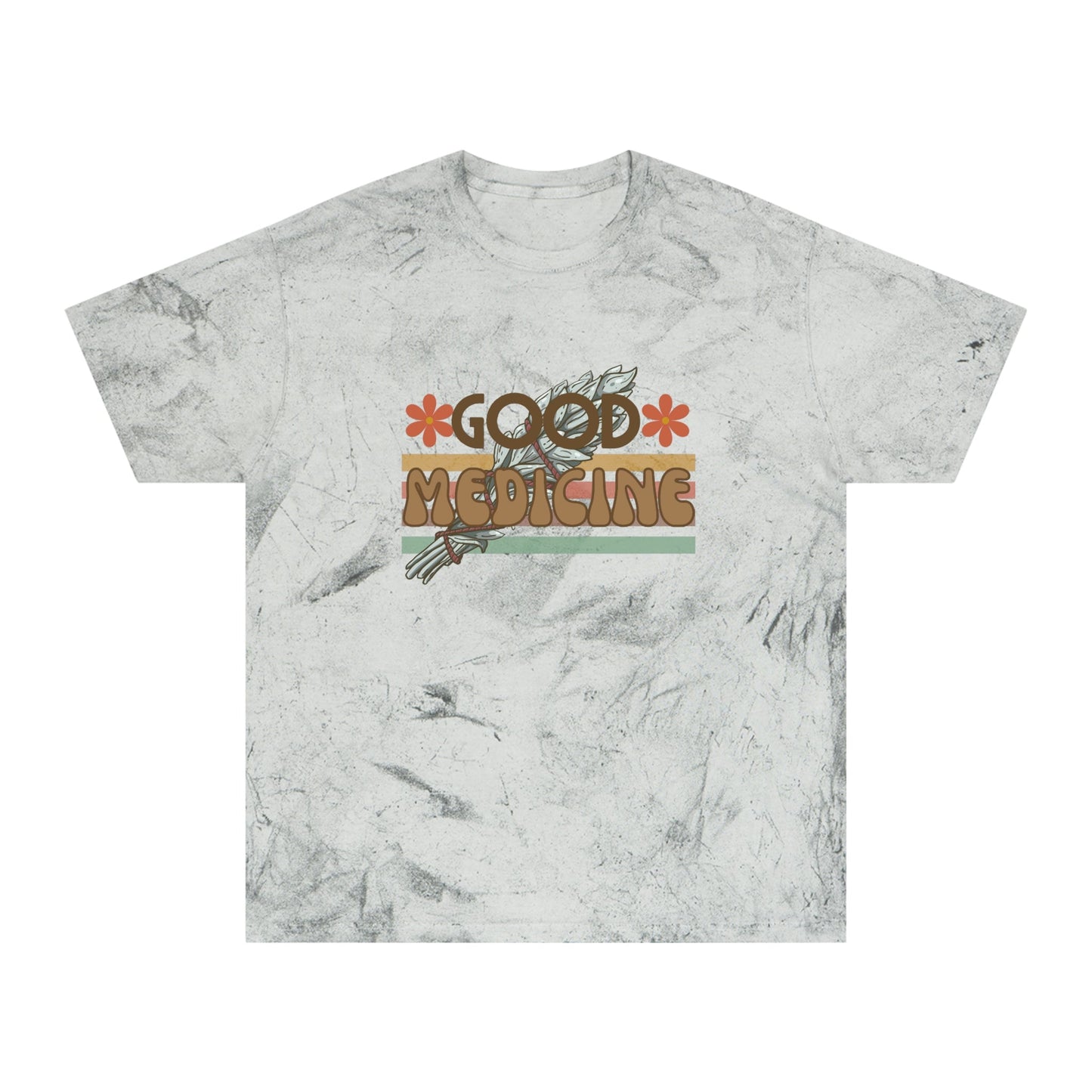 Native Medicine Color Blast T-Shirt - Nikikw Designs